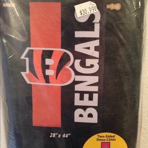 CINCINNATI BENGALS NFL HOUSE FLAG